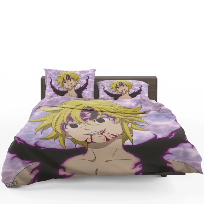 Meliodas Demon Power Anime Bedding Set