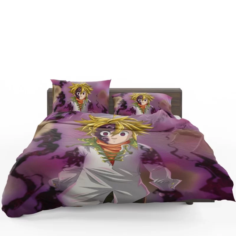 Meliodas Demon Reborn Anime Bedding Set