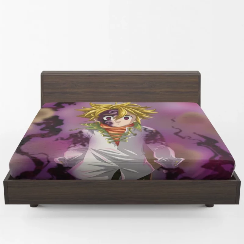 Meliodas Demon Reborn Anime Fitted Sheet 1