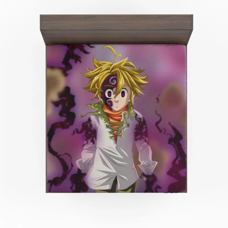 Meliodas Demon Reborn Anime Fitted Sheet