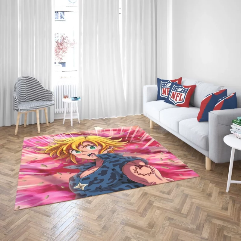 Meliodas Demon Unbound Anime Rug 2