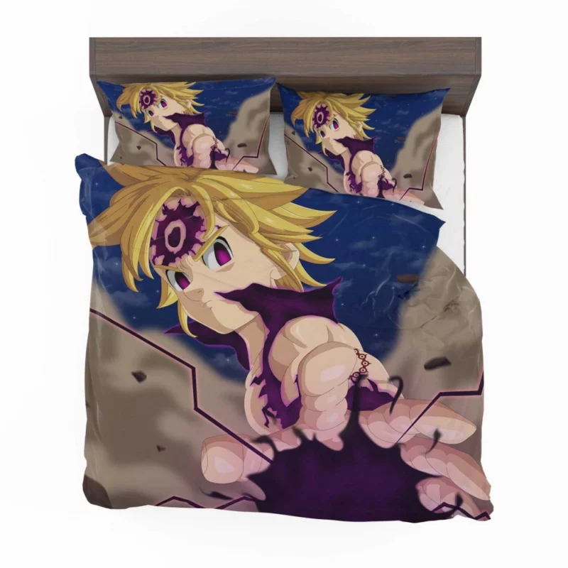 Meliodas Demon Wrath Anime Bedding Set 1