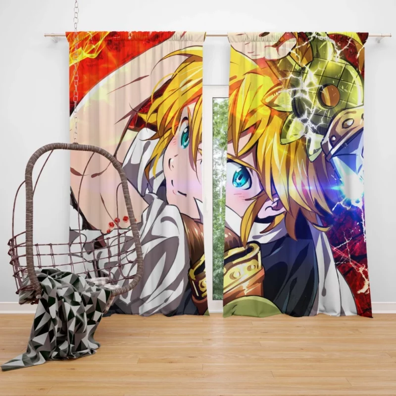 Meliodas Demonic Destiny Anime Curtain