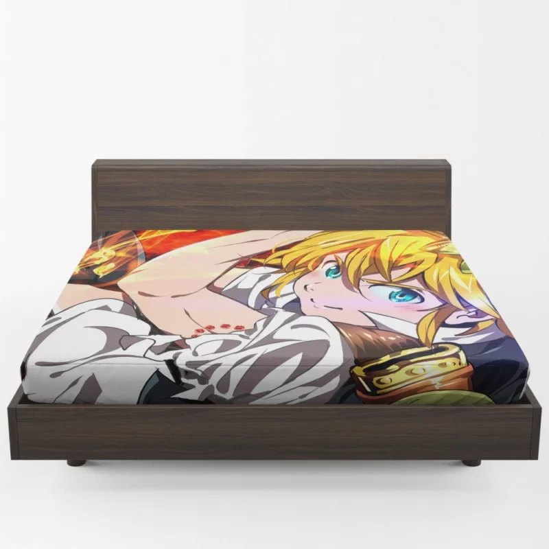 Meliodas Demonic Destiny Anime Fitted Sheet 1