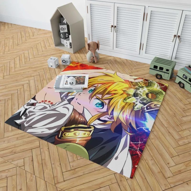 Meliodas Demonic Destiny Anime Rug 1