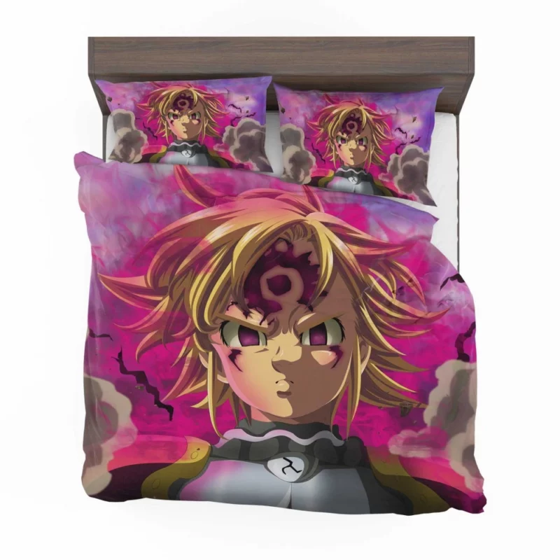 Meliodas Demonic Fury Anime Bedding Set 1