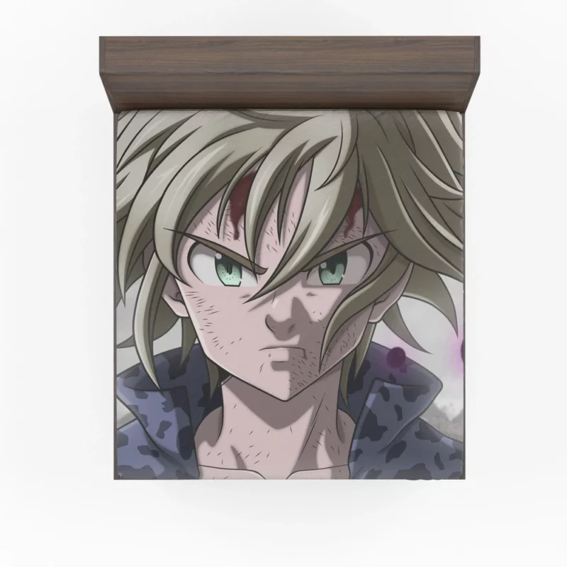 Meliodas Demonic Spheres Anime Fitted Sheet