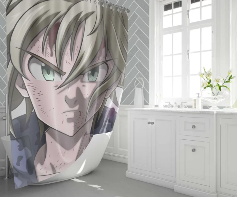 Meliodas Demonic Spheres Anime Shower Curtain 1