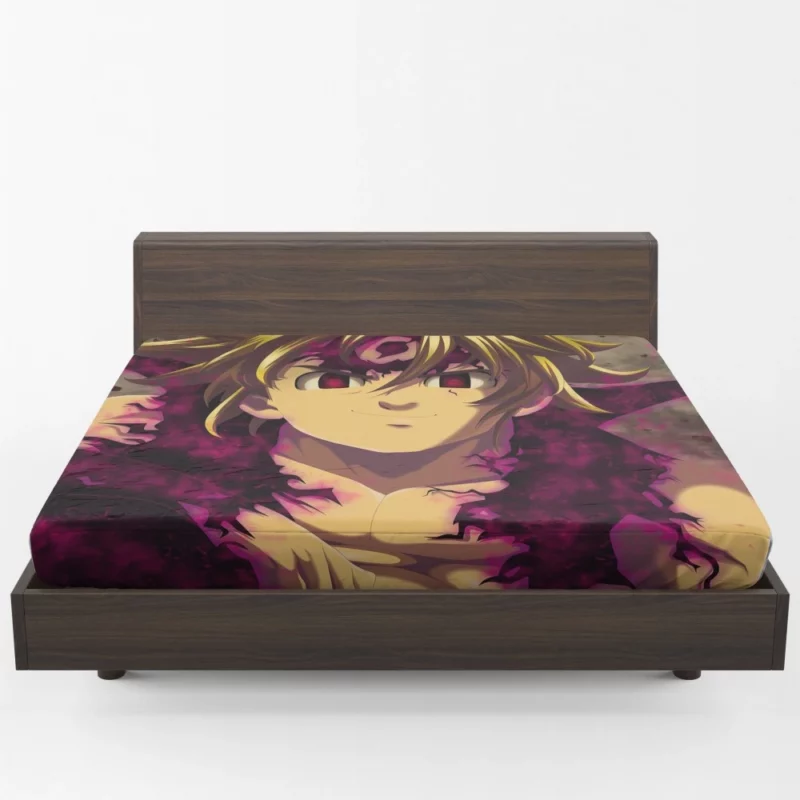 Meliodas Devil Might Anime Fitted Sheet 1