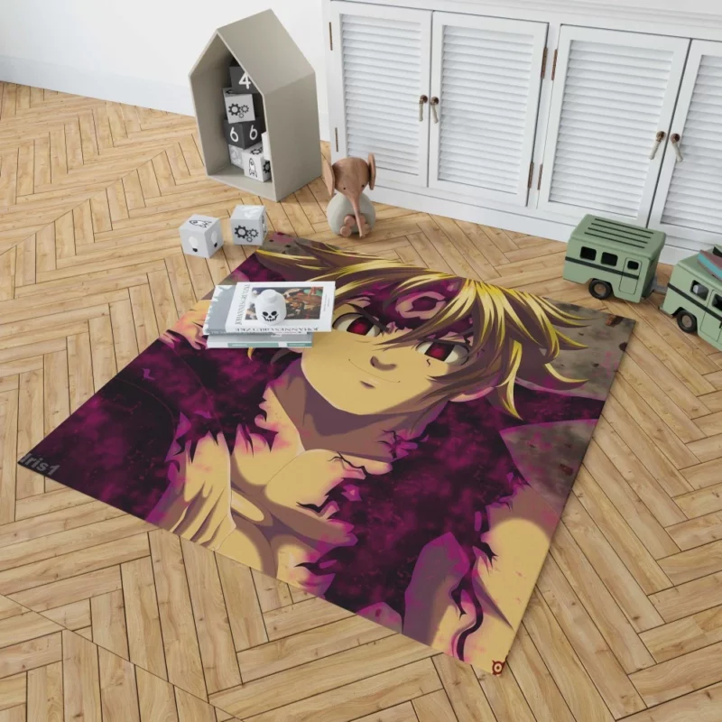 Meliodas Devil Might Anime Rug 1