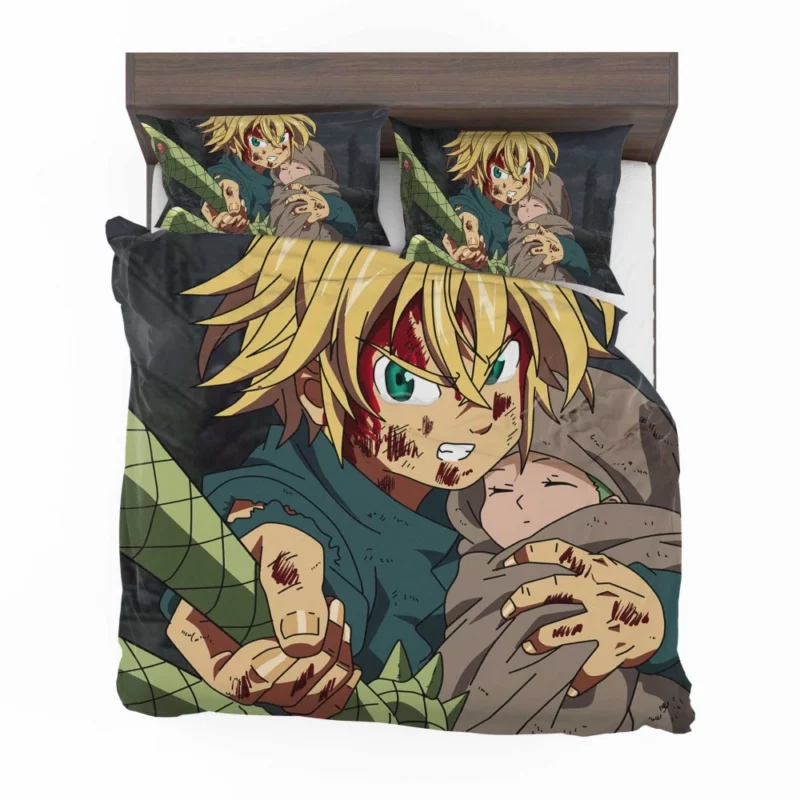 Meliodas & Elizabeth Eternal Connection Anime Bedding Set 1