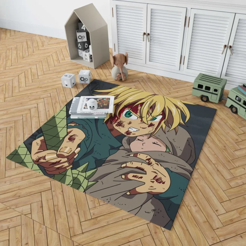 Meliodas & Elizabeth Eternal Connection Anime Rug 1