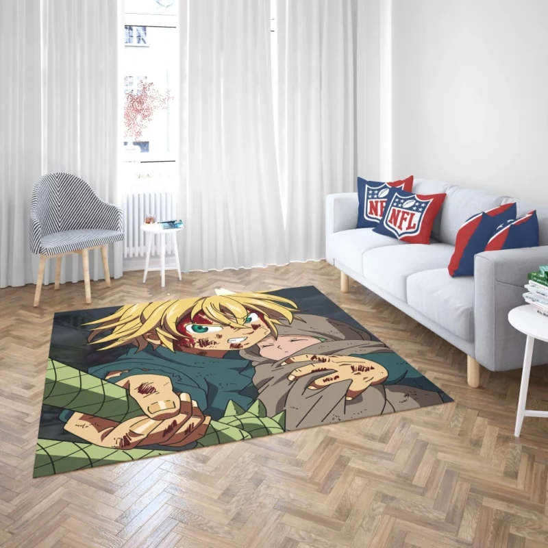 Meliodas & Elizabeth Eternal Connection Anime Rug 2