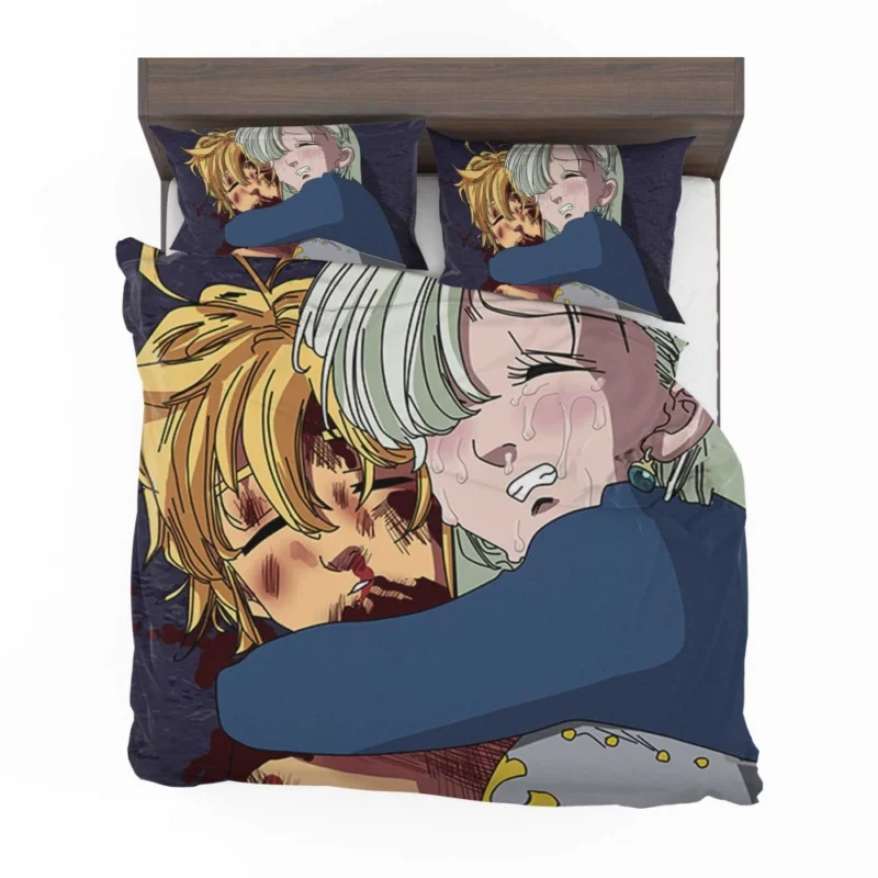 Meliodas & Elizabeth Forbidden Love Anime Bedding Set 1