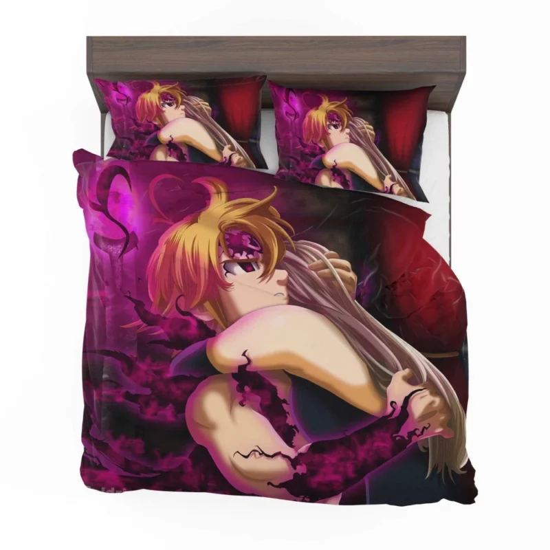 Meliodas & Elizabeth Unbreakable Bond Anime Bedding Set 1