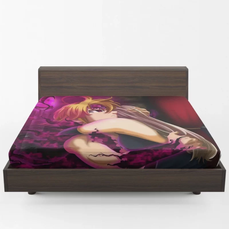 Meliodas & Elizabeth Unbreakable Bond Anime Fitted Sheet 1