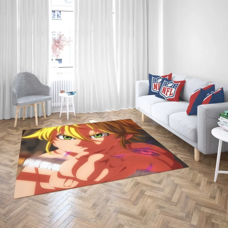 Meliodas Forbidden Power Anime Rug 2