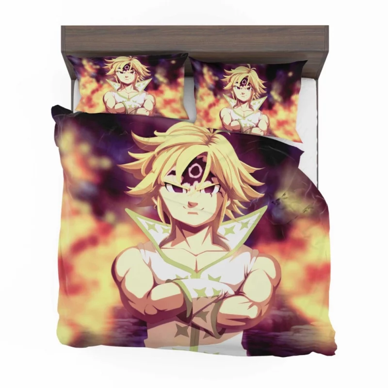 Meliodas Legendary Warrior Anime Bedding Set 1