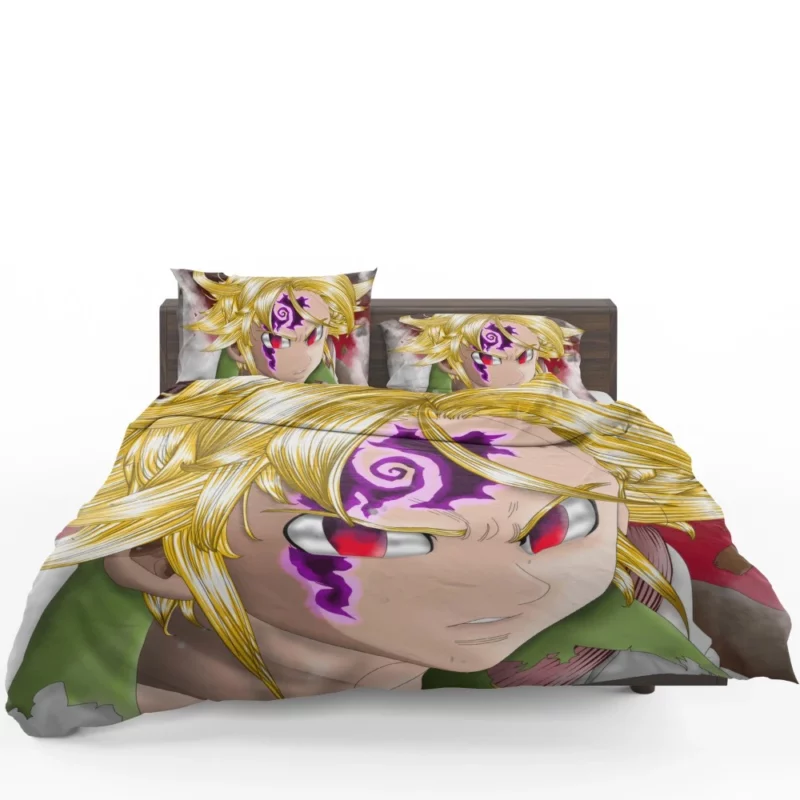 Meliodas Power Unleashed Anime Bedding Set