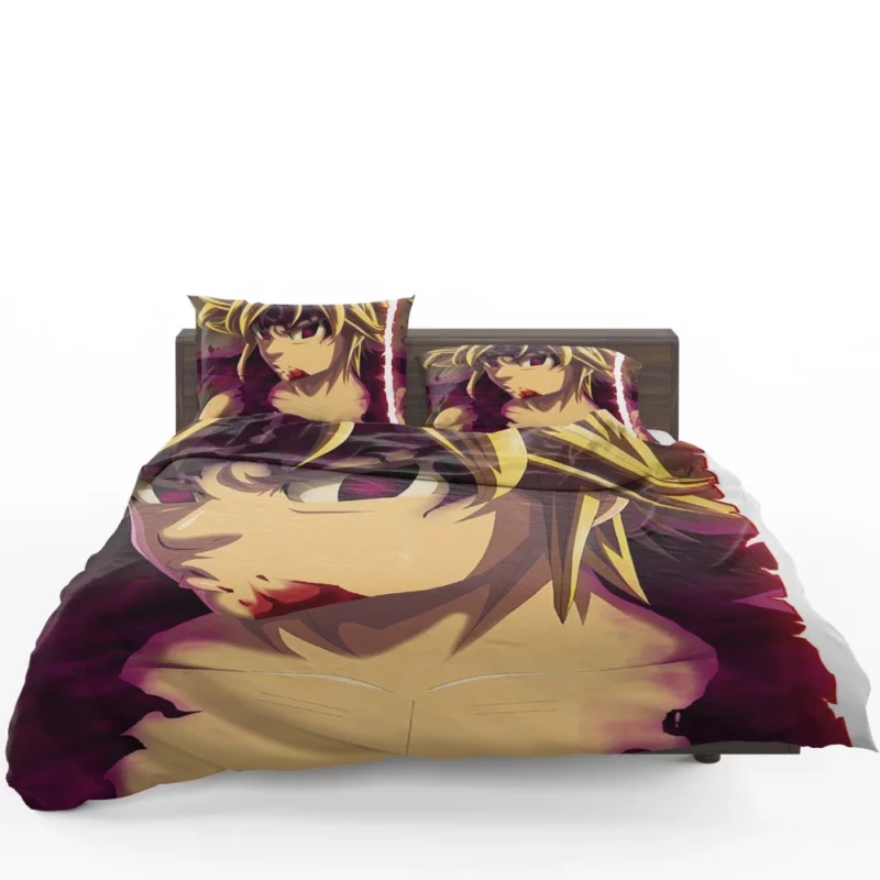 Meliodas Power and Mystery Revealed Anime Bedding Set