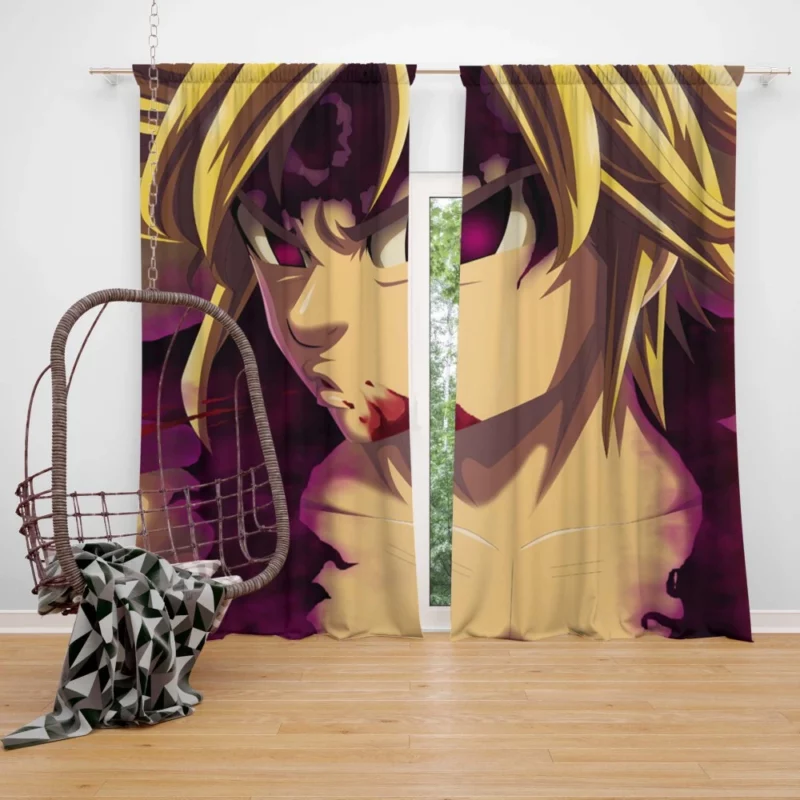 Meliodas Power and Mystery Revealed Anime Curtain