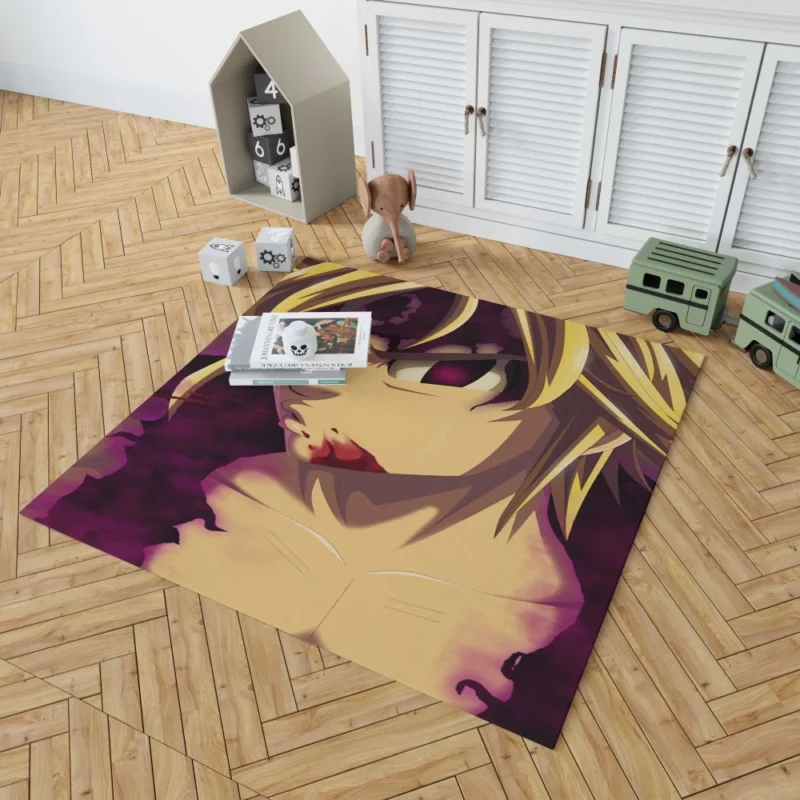 Meliodas Power and Mystery Revealed Anime Rug 1