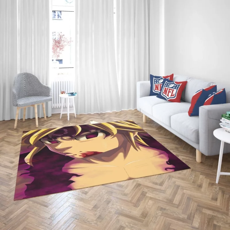 Meliodas Power and Mystery Revealed Anime Rug 2