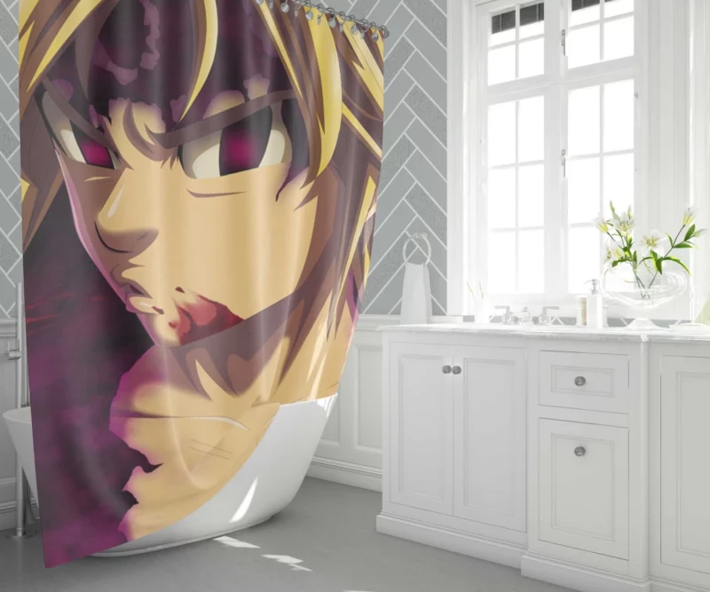 Meliodas Power and Mystery Revealed Anime Shower Curtain 1