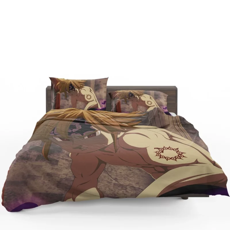 Meliodas Secrets Unveiled Anime Bedding Set