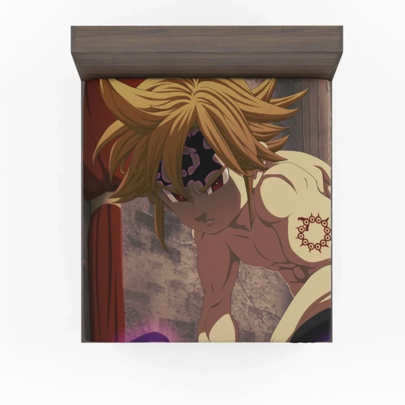 Meliodas Secrets Unveiled Anime Fitted Sheet