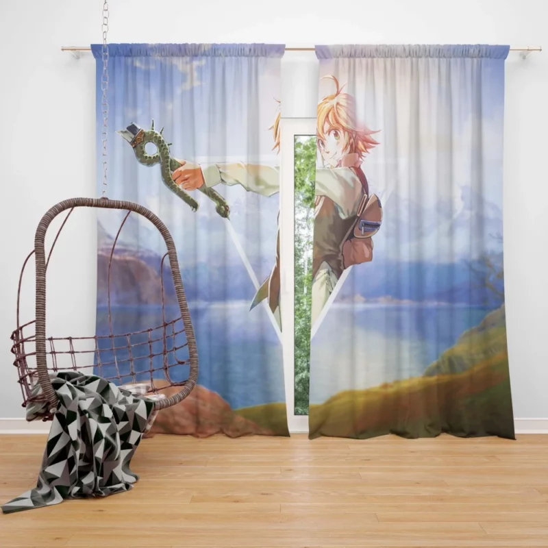 Meliodas Sin Legacy Anime Curtain