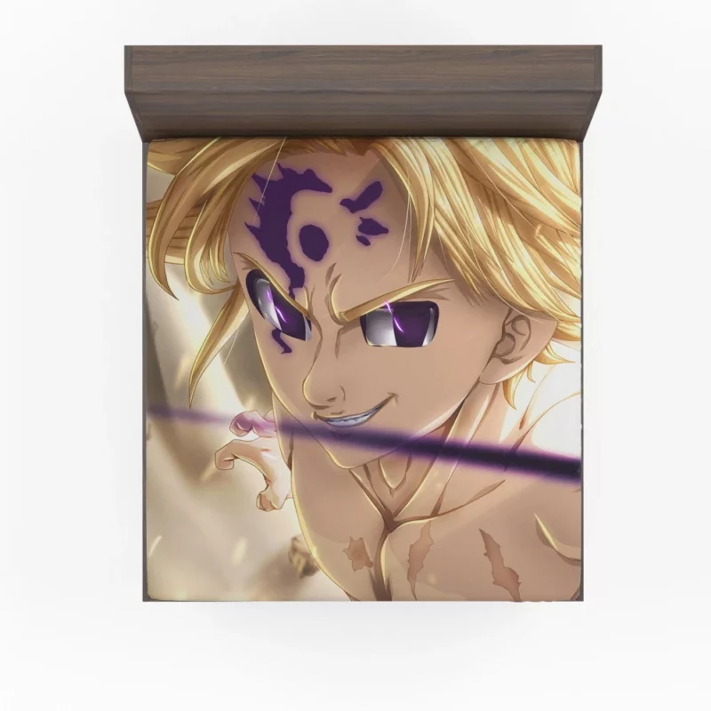 Meliodas Sin of Wrath Anime Fitted Sheet