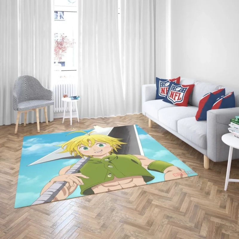 Meliodas Sinful Power Anime Rug 2