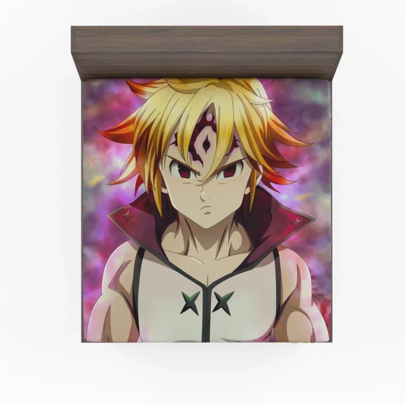 Meliodas Sins' Leader Anime Fitted Sheet