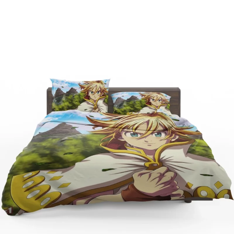 Meliodas Sky Prison Adventure Anime Bedding Set