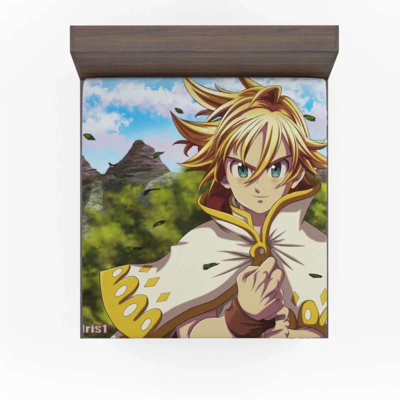 Meliodas Sky Prison Adventure Anime Fitted Sheet