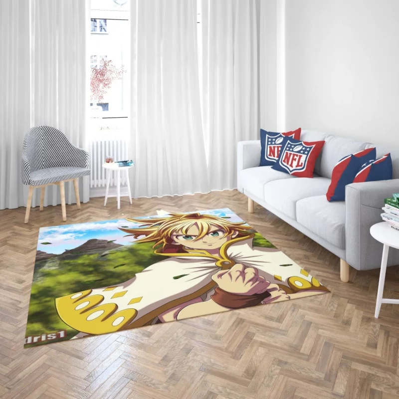 Meliodas Sky Prison Adventure Anime Rug 2