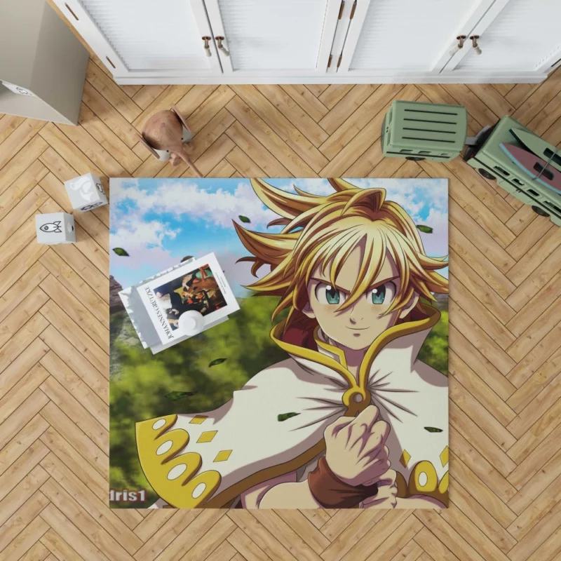 Meliodas Sky Prison Adventure Anime Rug