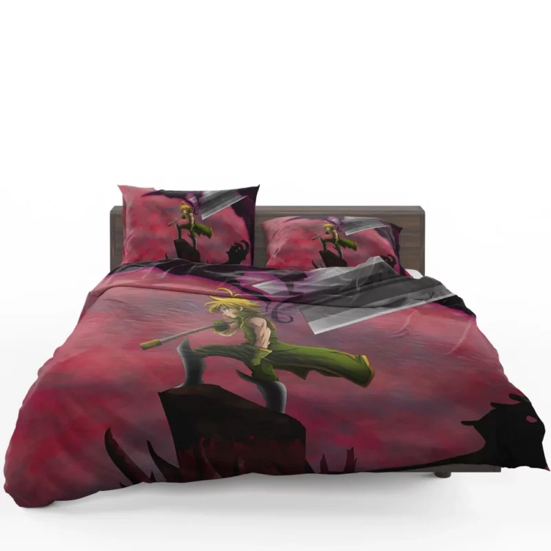 Meliodas Sword of Destiny Anime Bedding Set