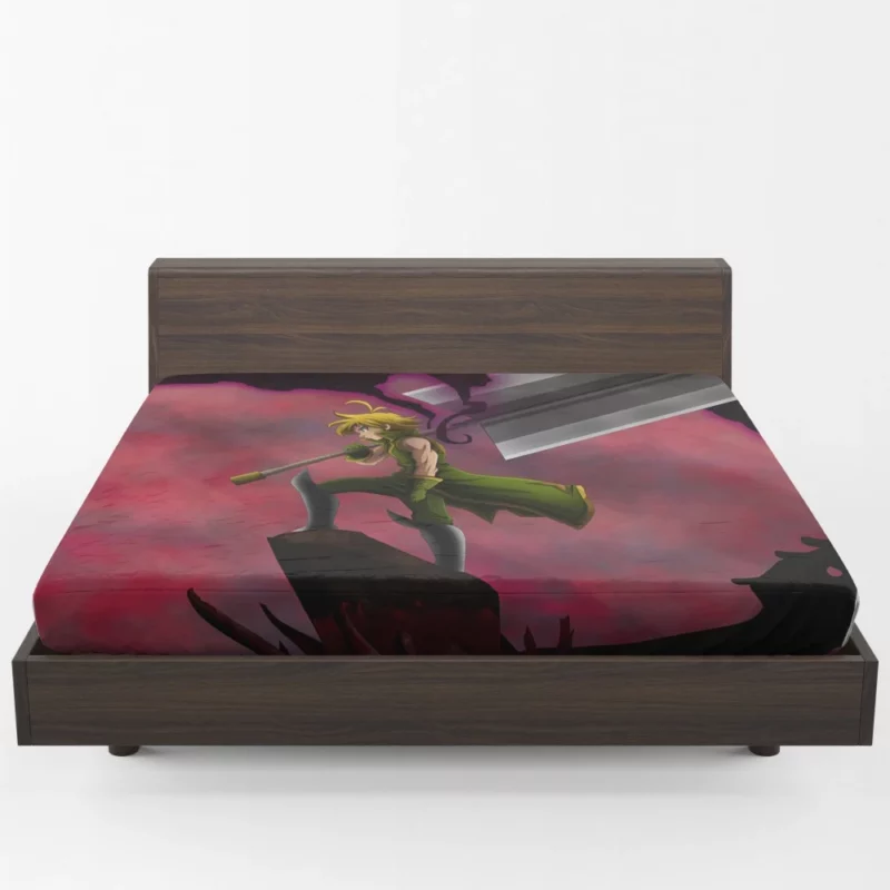 Meliodas Sword of Destiny Anime Fitted Sheet 1