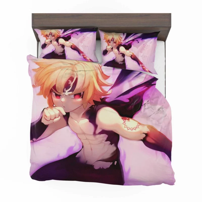 Meliodas Tattooed Warrior Anime Bedding Set 1