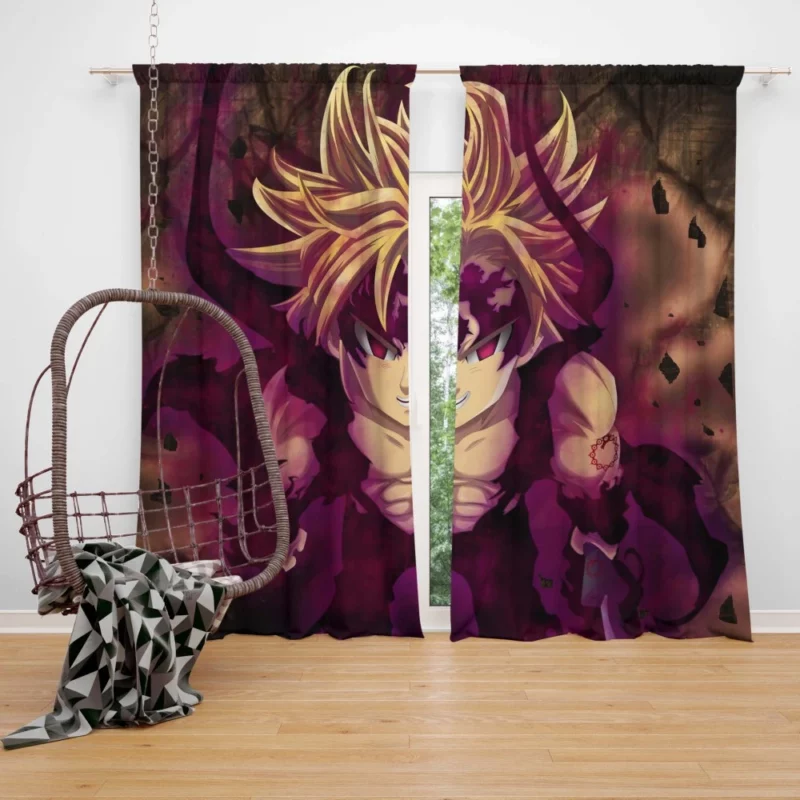 Meliodas Unbreakable Will Anime Curtain