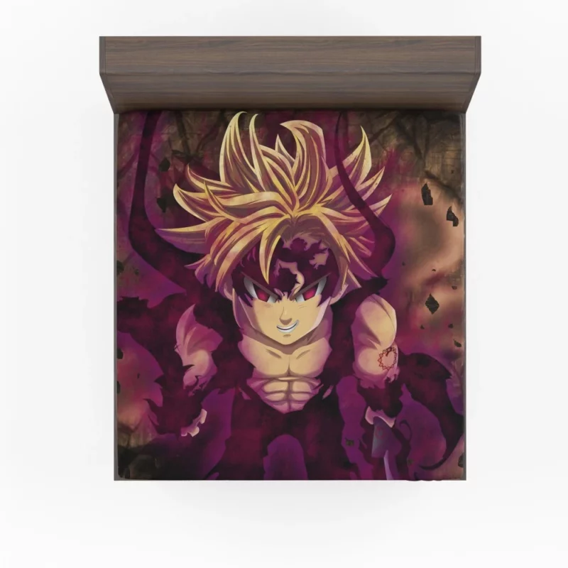 Meliodas Unbreakable Will Anime Fitted Sheet