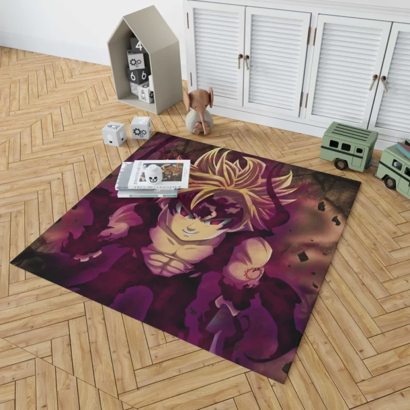 Meliodas Unbreakable Will Anime Rug 1