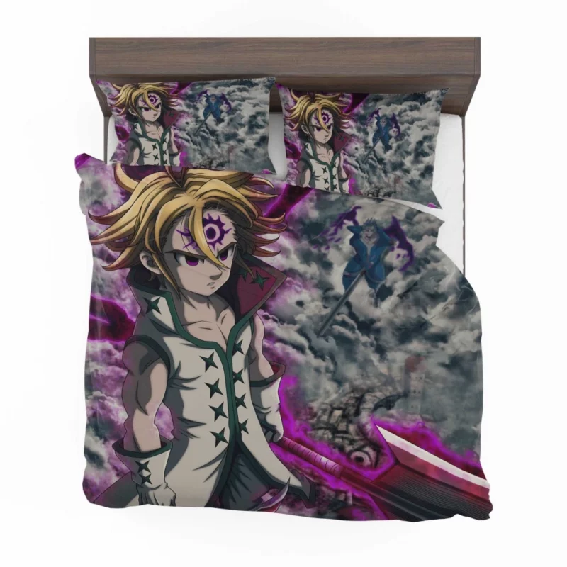 Meliodas Unleashing Hell Anime Bedding Set 1