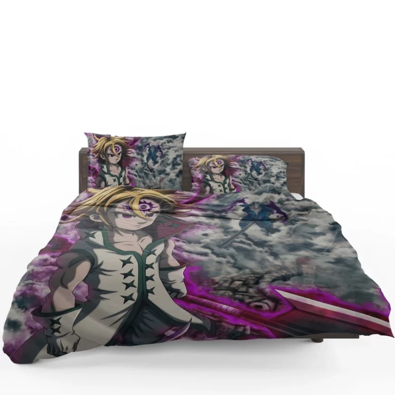 Meliodas Unleashing Hell Anime Bedding Set