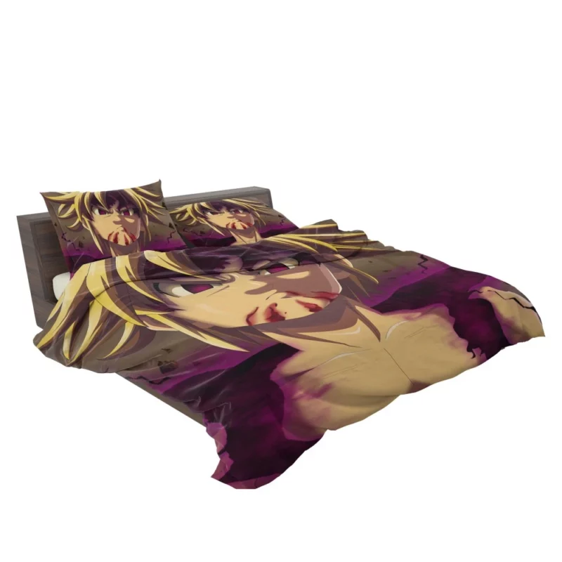 Meliodas Unstoppable Warrior Anime Bedding Set 2