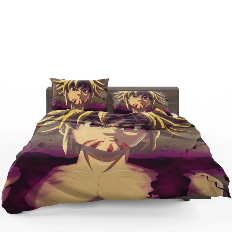 Meliodas Unstoppable Warrior Anime Bedding Set