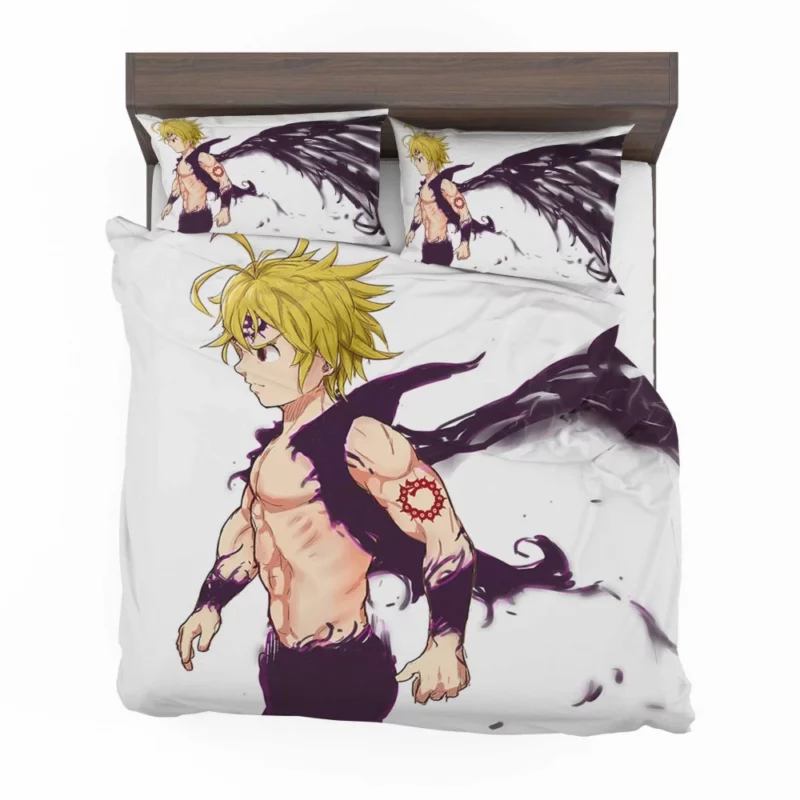 Meliodas Warrior Journey Anime Bedding Set 1