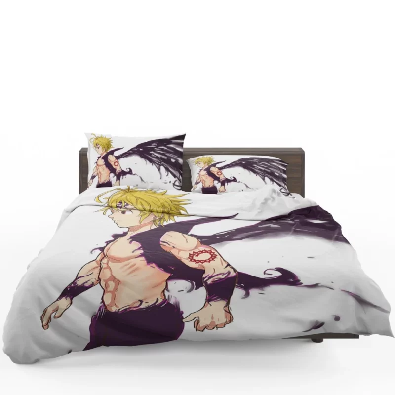 Meliodas Warrior Journey Anime Bedding Set